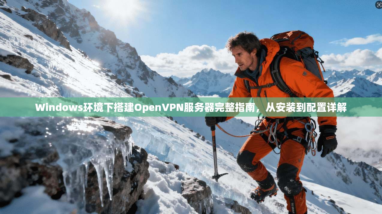 Windows环境下搭建OpenVPN服务器完整指南，从安装到配置详解