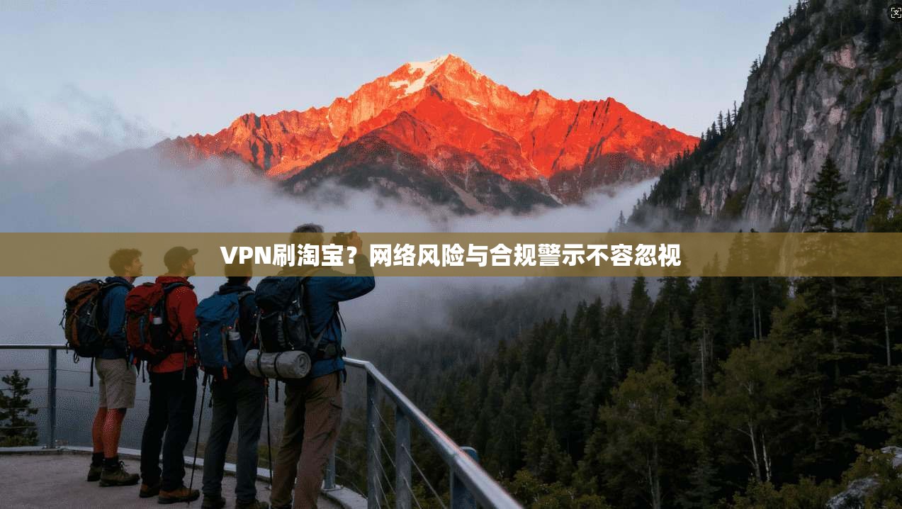 VPN刷淘宝？网络风险与合规警示不容忽视
