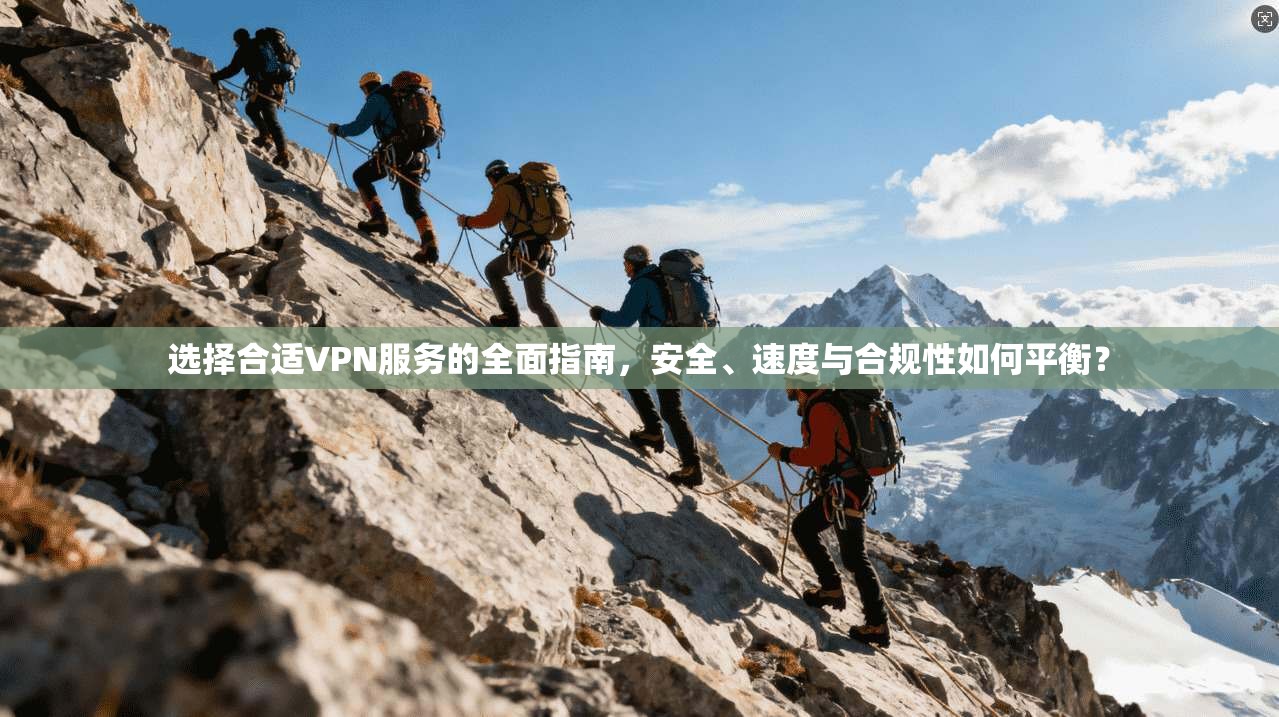 选择合适VPN服务的全面指南，安全、速度与合规性如何平衡？