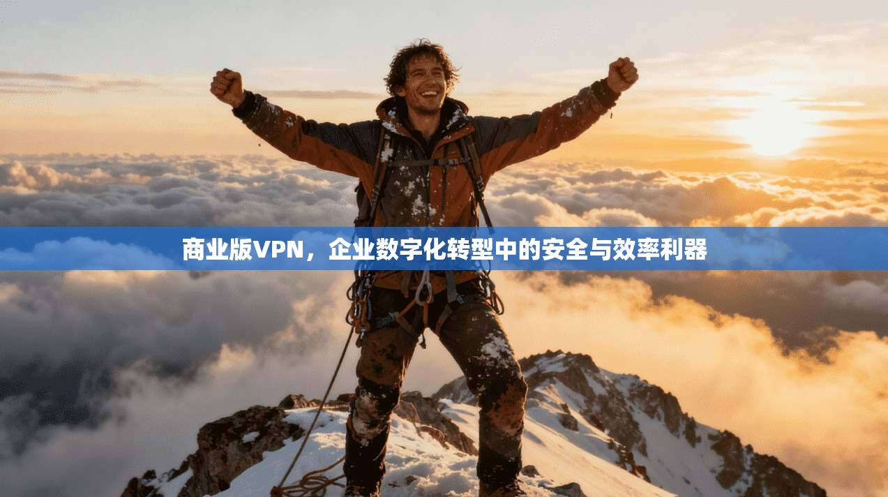 商业版VPN,企业数字化转型中的安全与效率利器