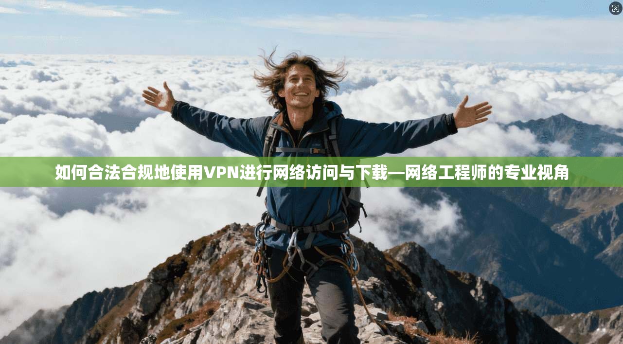 如何合法合规地使用VPN进行网络访问与下载—网络工程师的专业视角