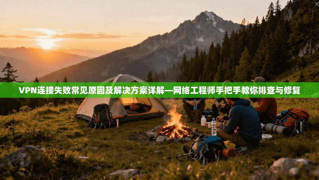 VPN连接失败常见原因及解决方案详解—网络工程师手把手教你排查与修复