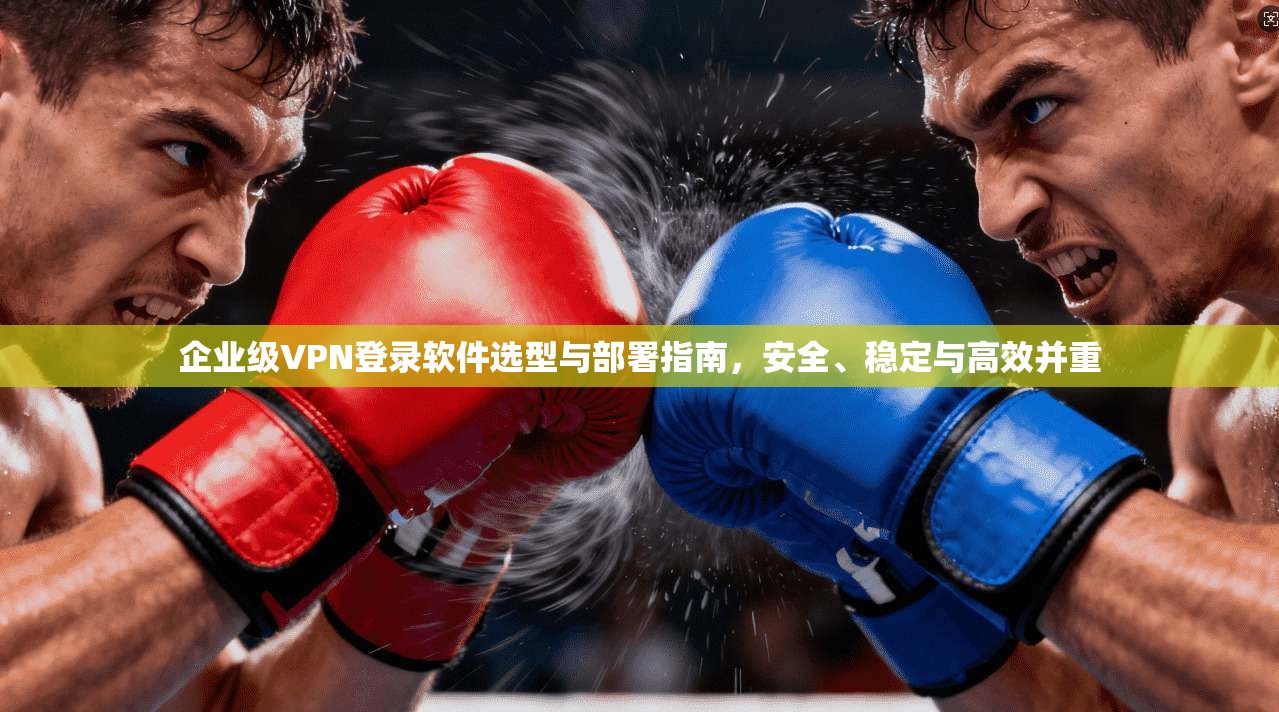 企业级VPN登录软件选型与部署指南，安全、稳定与高效并重