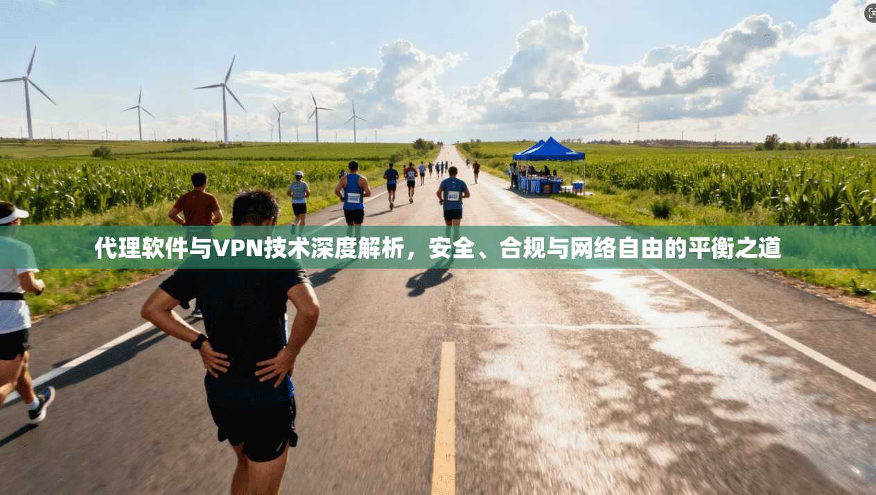 代理软件与VPN技术深度解析，安全、合规与网络自由的平衡之道