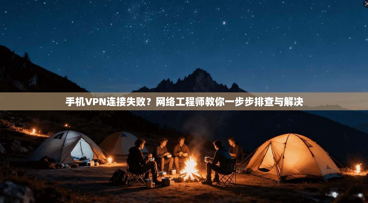 手机VPN连接失败？网络工程师教你一步步排查与解决