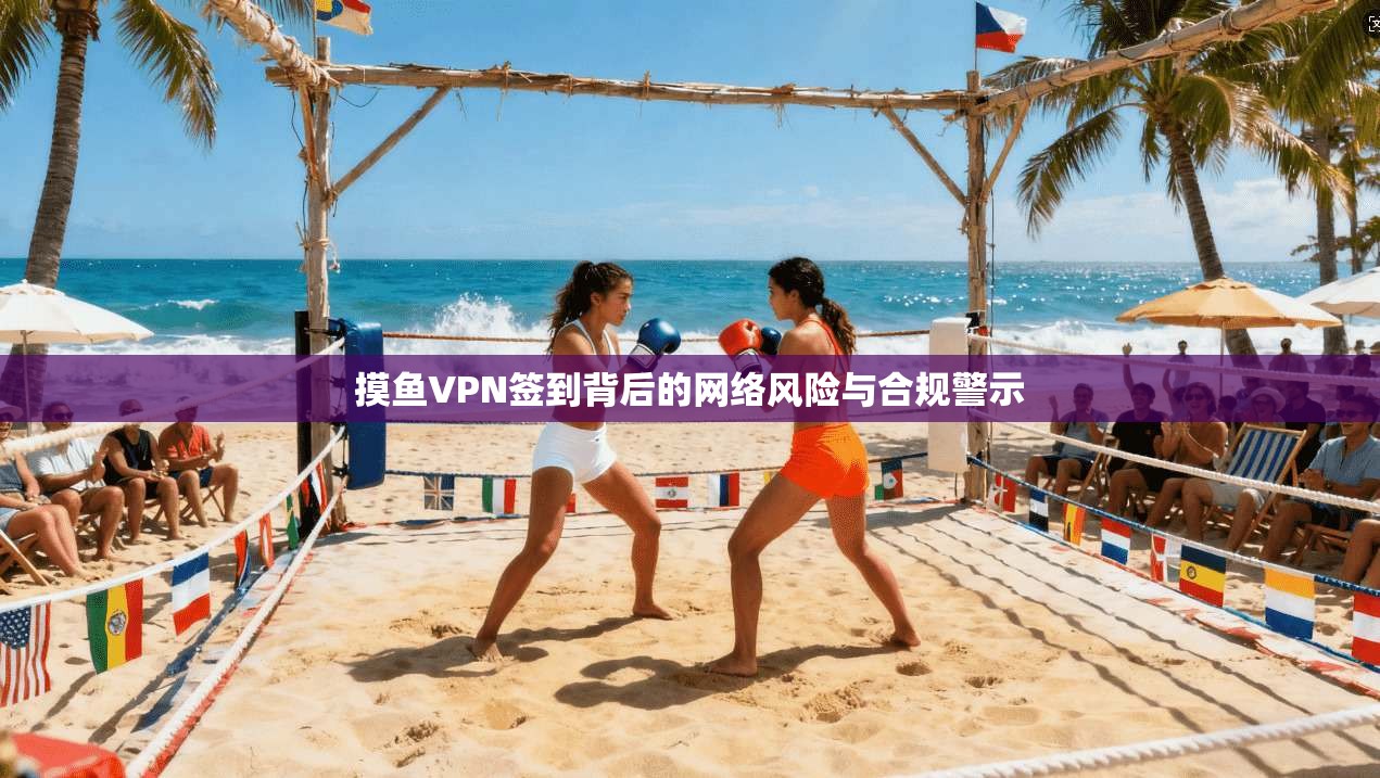 摸鱼VPN签到背后的网络风险与合规警示