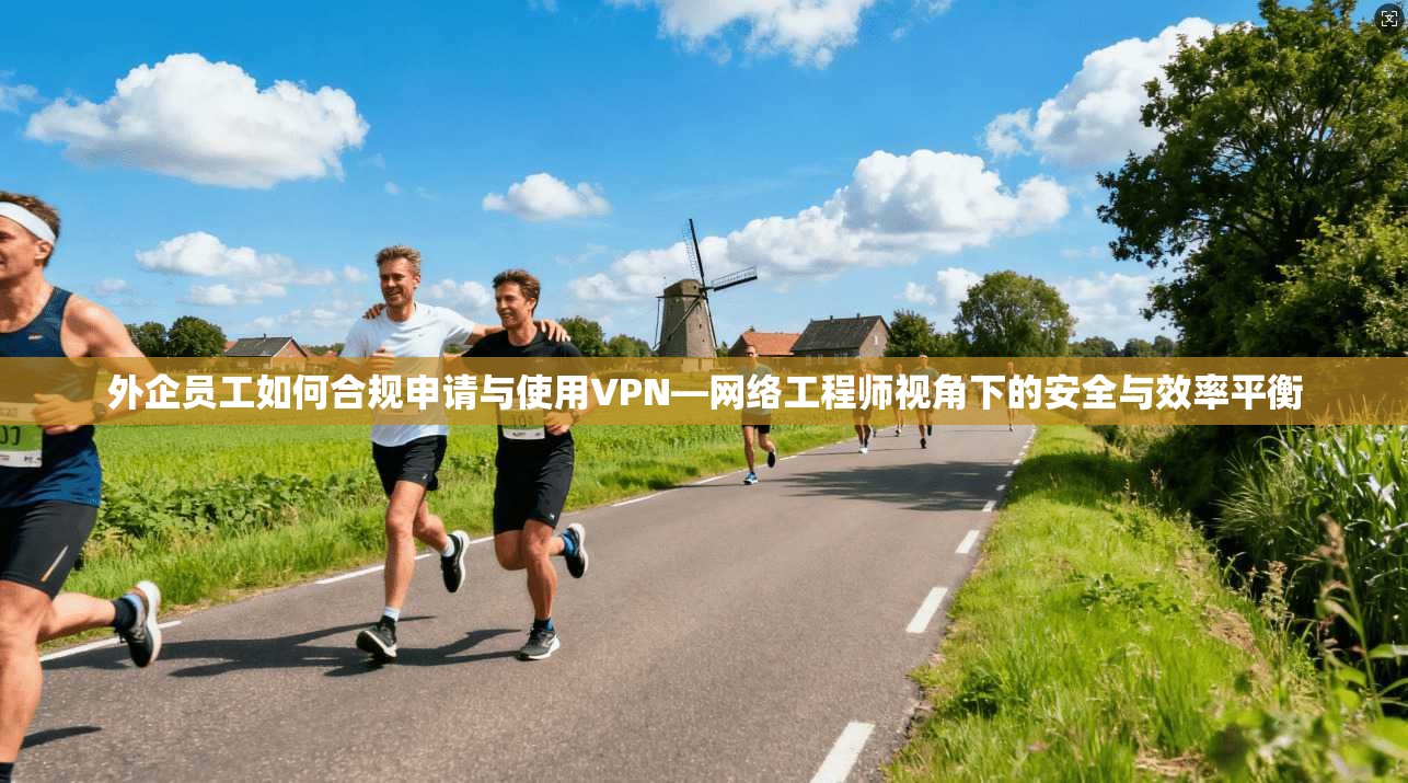 外企员工如何合规申请与使用VPN—网络工程师视角下的安全与效率平衡