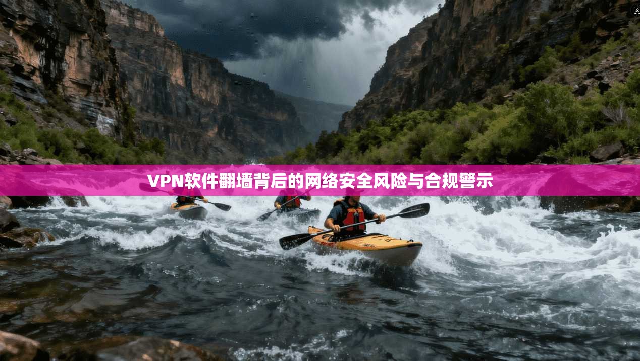 VPN软件翻墙背后的网络安全风险与合规警示