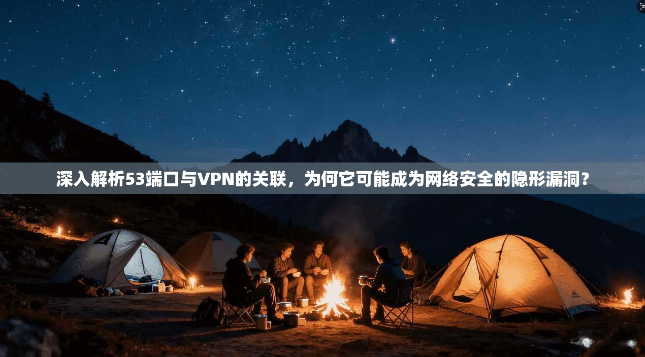 深入解析53端口与VPN的关联，为何它可能成为网络安全的隐形漏洞？