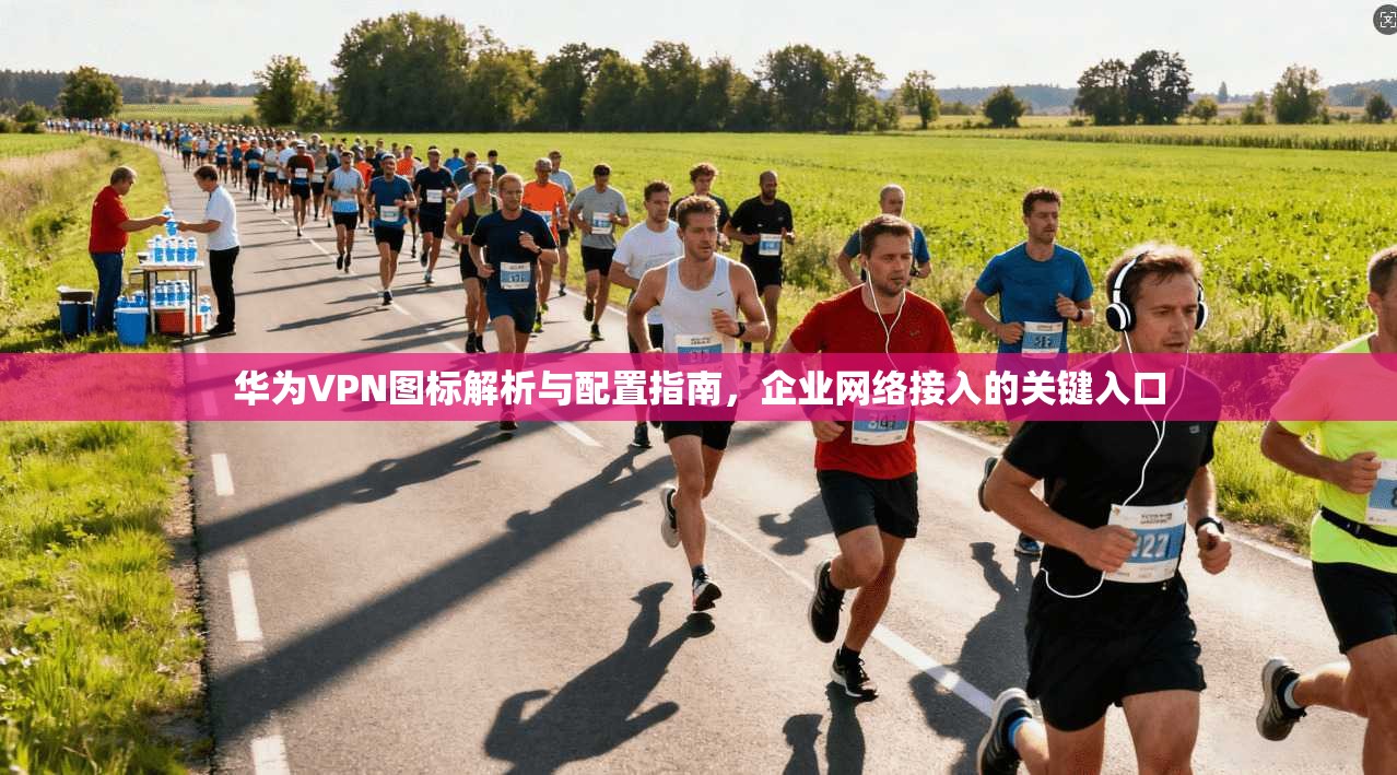 华为VPN图标解析与配置指南，企业网络接入的关键入口
