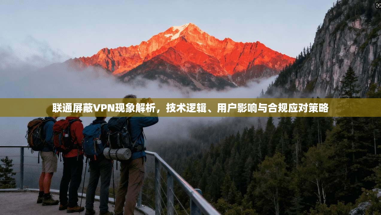 联通屏蔽VPN现象解析，技术逻辑、用户影响与合规应对策略