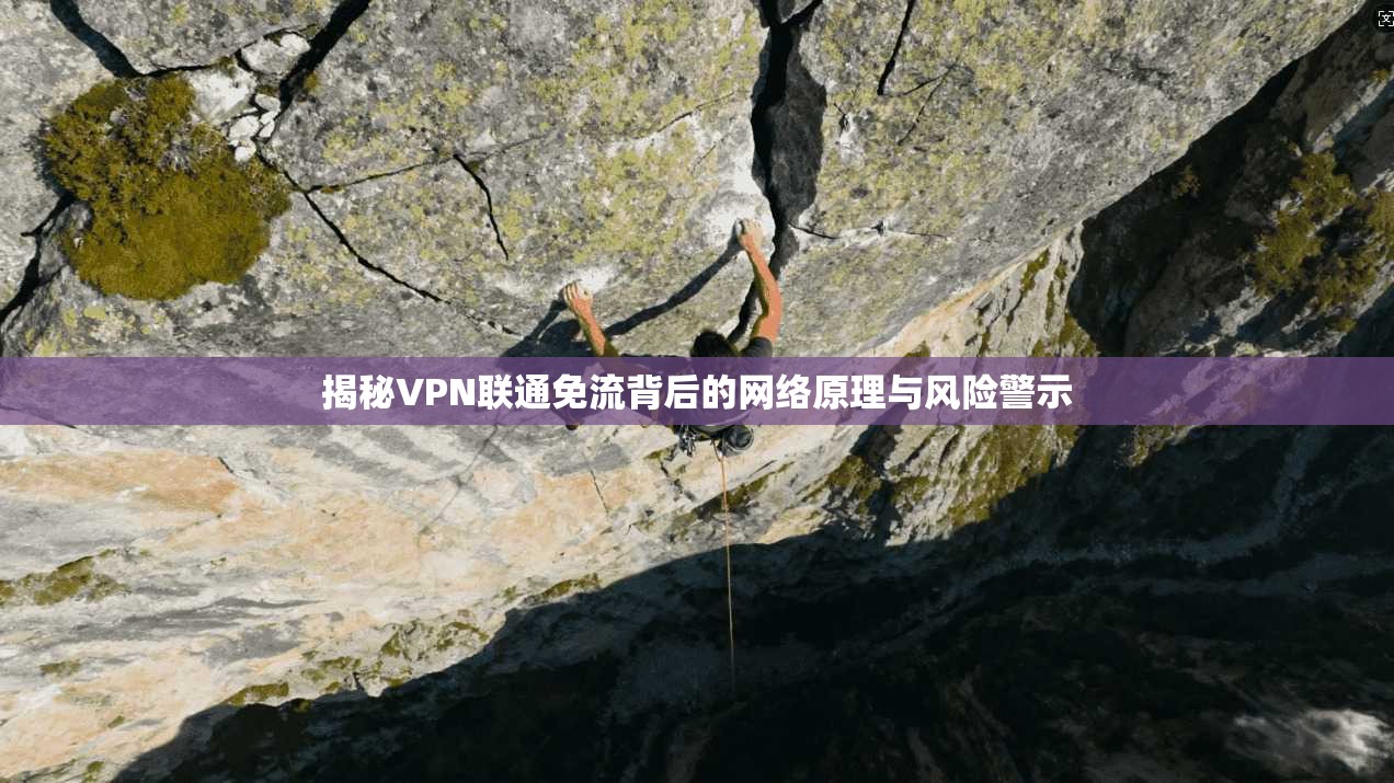 揭秘VPN联通免流背后的网络原理与风险警示
