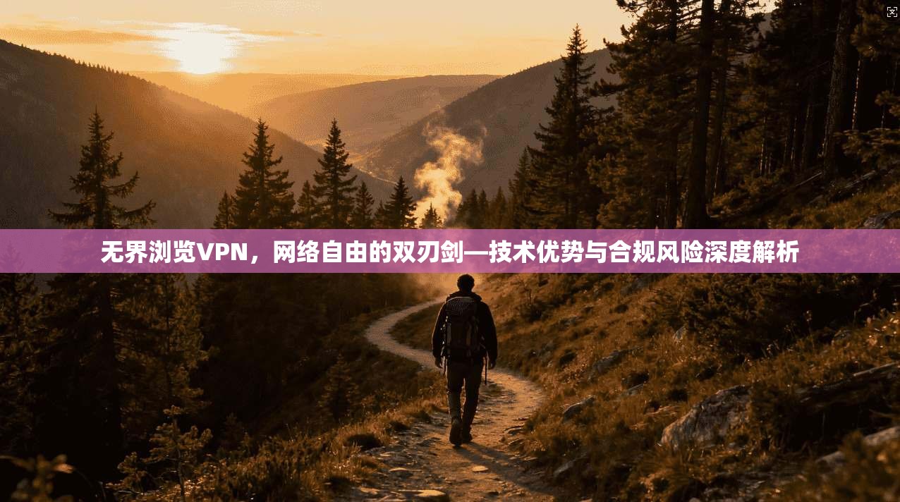 无界浏览VPN，网络自由的双刃剑—技术优势与合规风险深度解析