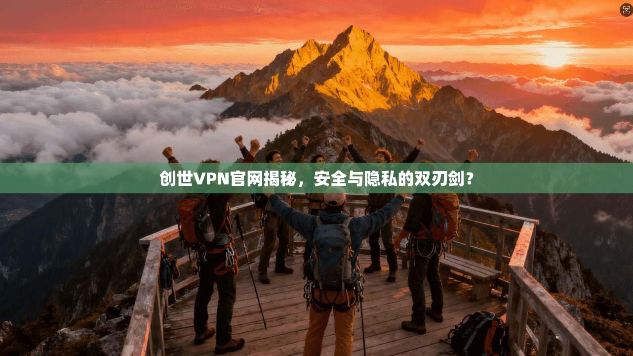 创世VPN官网揭秘，安全与隐私的双刃剑？