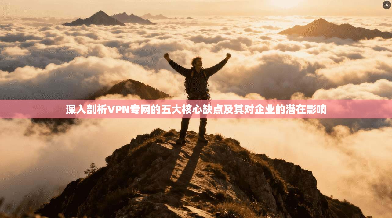 深入剖析VPN专网的五大核心缺点及其对企业的潜在影响