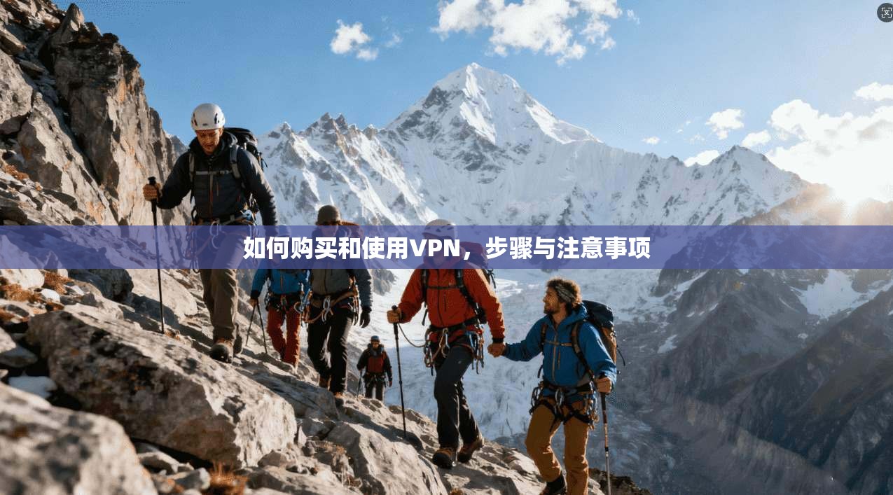 如何购买和使用VPN，步骤与注意事项