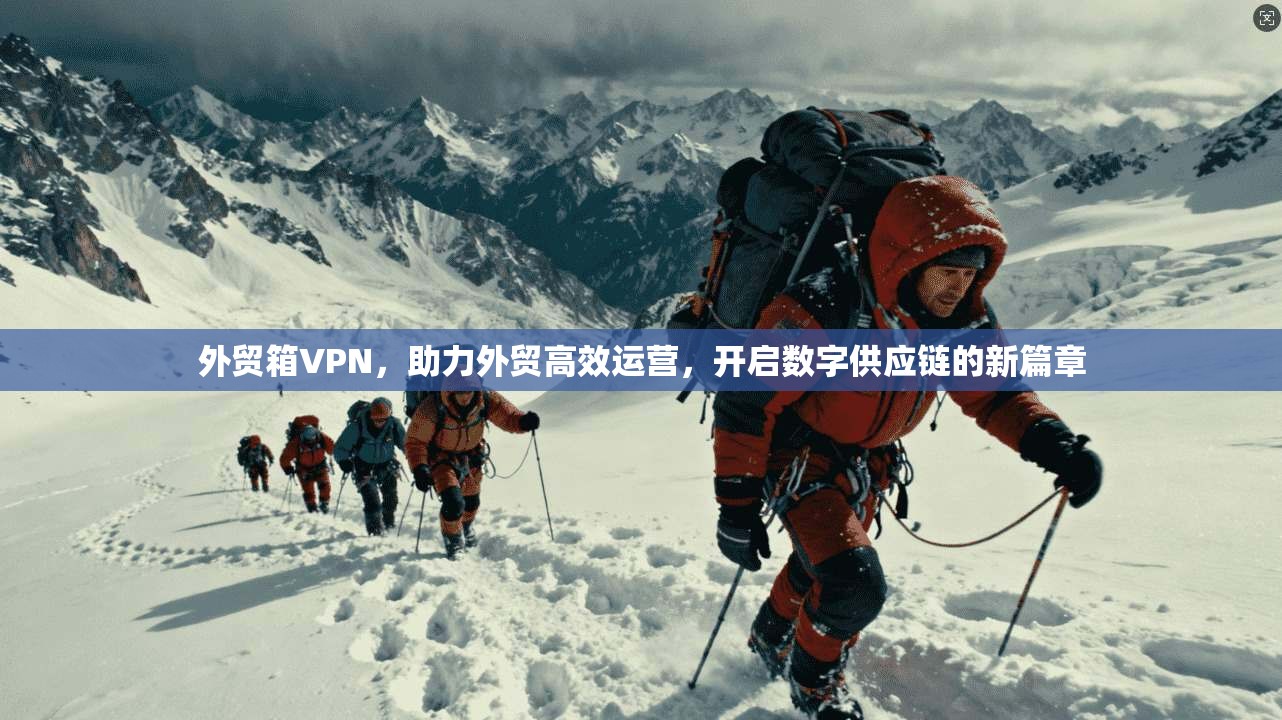 外贸箱VPN,助力外贸高效运营,开启数字供应链的新篇章 第1张 外贸箱VPN,助力外贸高效运营,开启数字供应链的新篇章 第1张