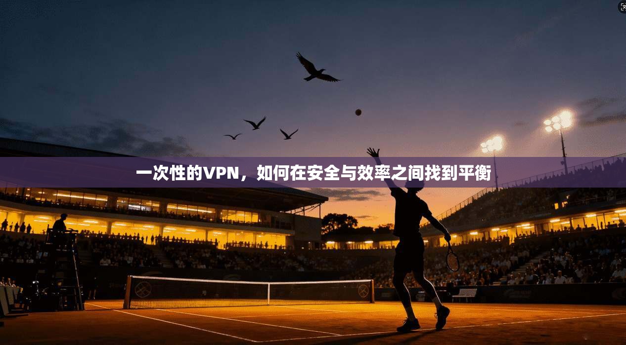 一次性的VPN,如何在安全与效率之间找到平衡 第1张 一次性的VPN,如何在安全与效率之间找到平衡 第1张