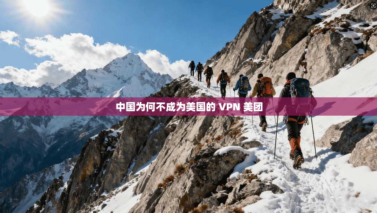 中国为何不成为美国的 VPN 美团