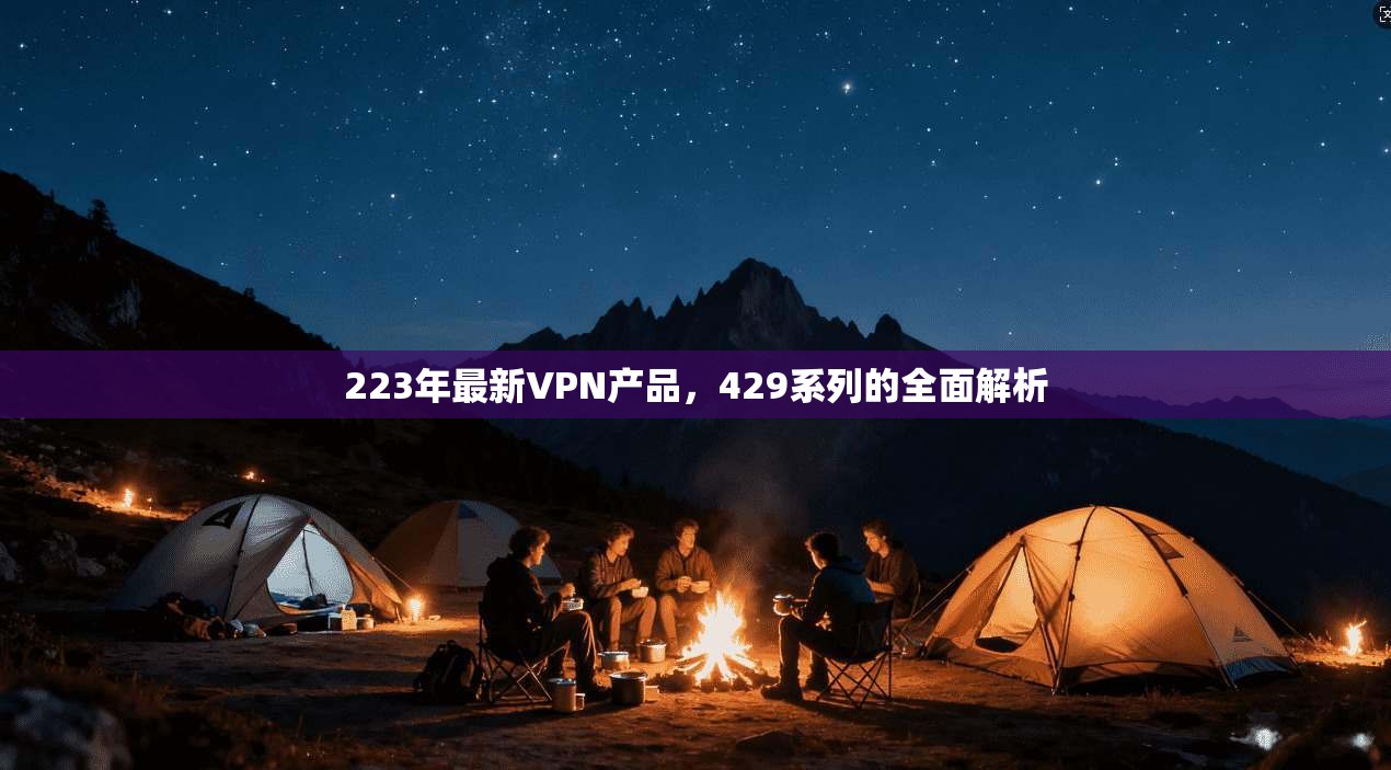 223年最新VPN产品,429系列的全面解析 第1张 223年最新VPN产品,429系列的全面解析 第1张