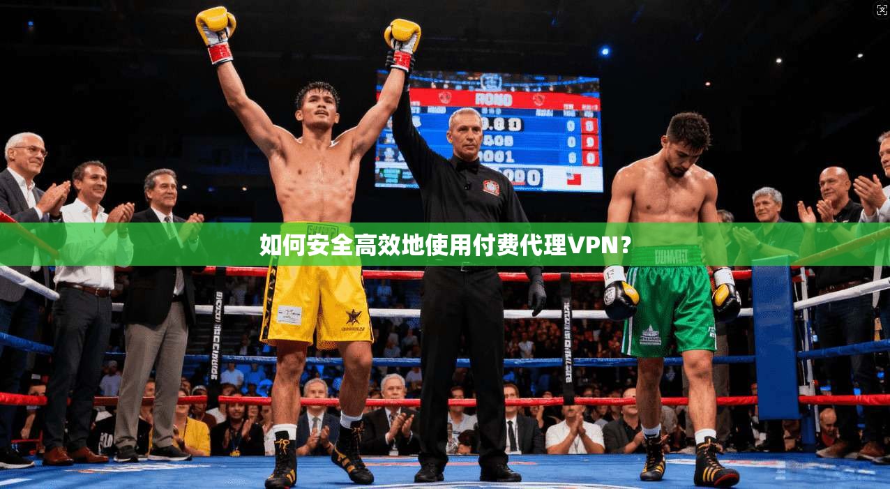 如何安全高效地使用付费代理VPN？