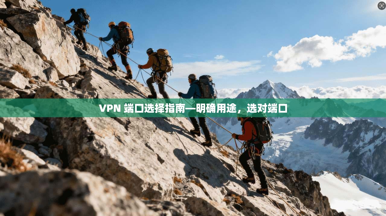 VPN 端口选择指南—明确用途，选对端口
