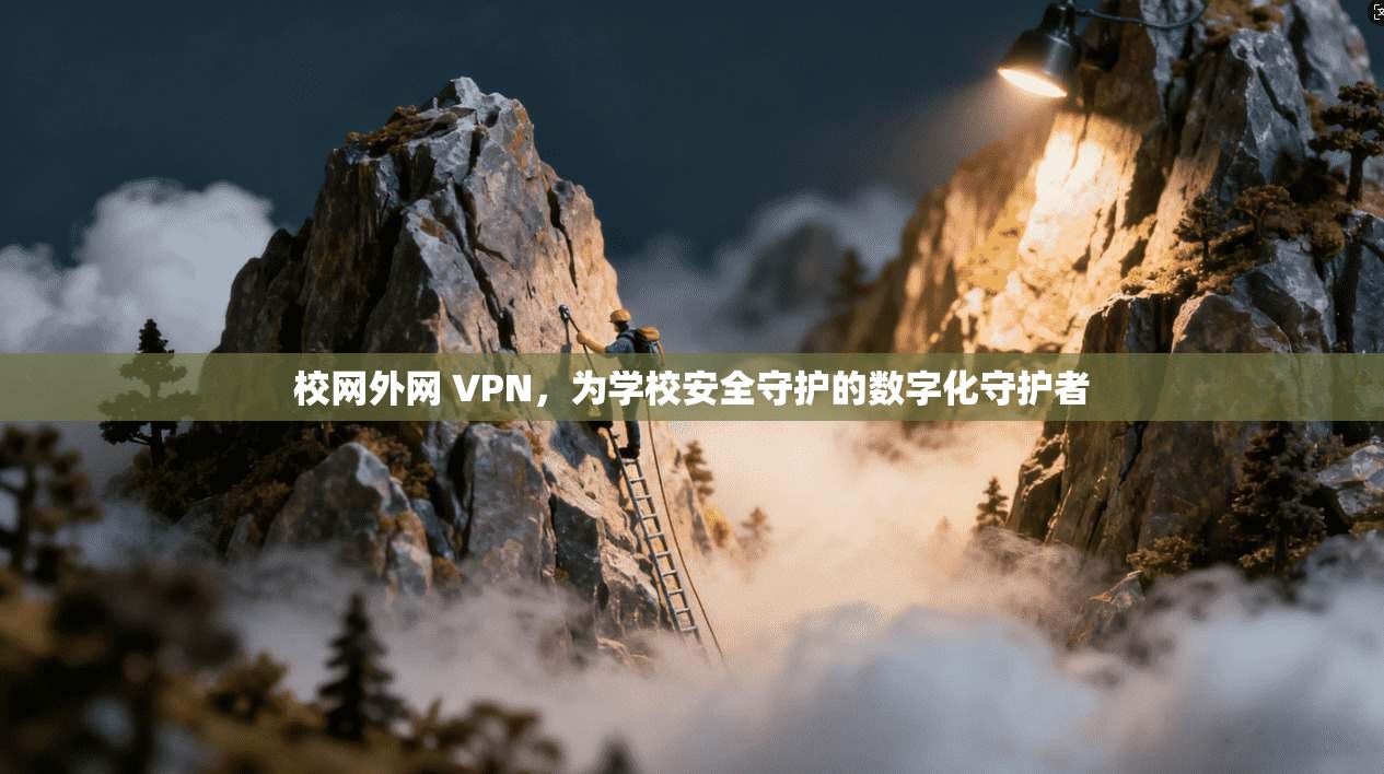 校网外网 VPN，为学校安全守护的数字化守护者