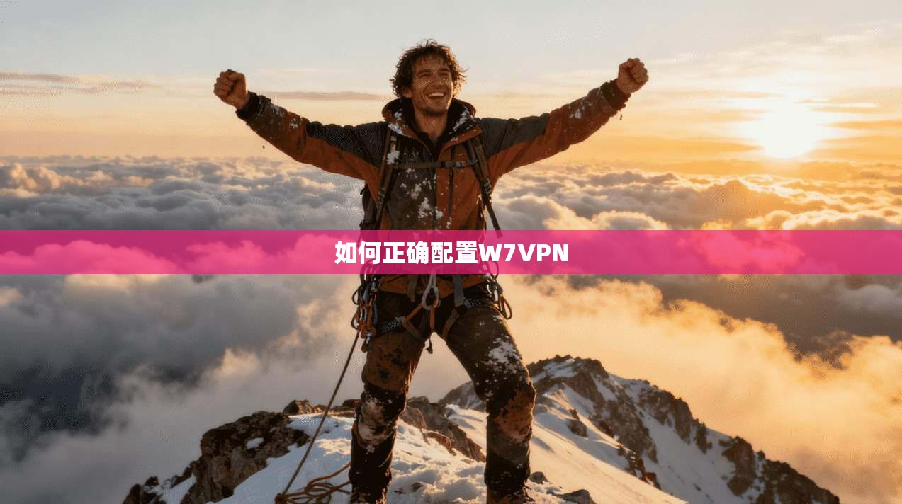 如何正确配置W7VPN
