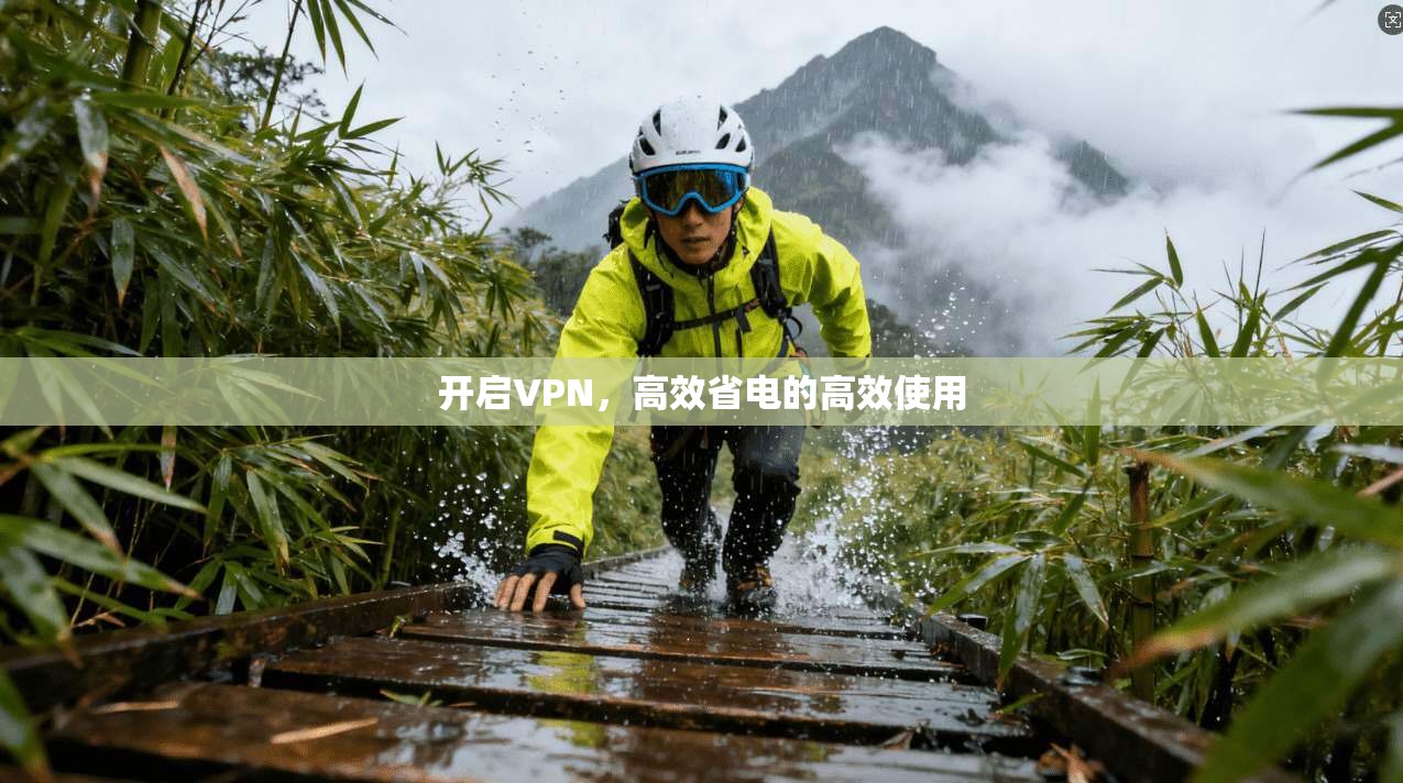 开启VPN，高效省电的高效使用