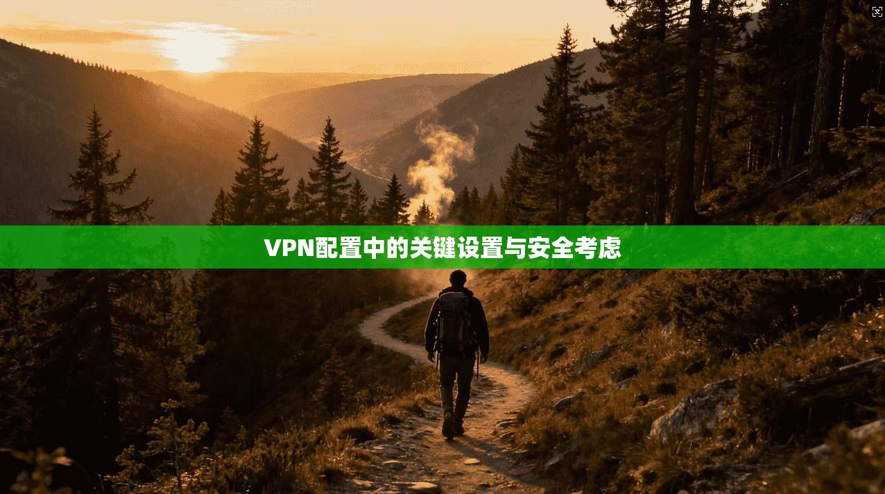 VPN配置中的关键设置与安全考虑