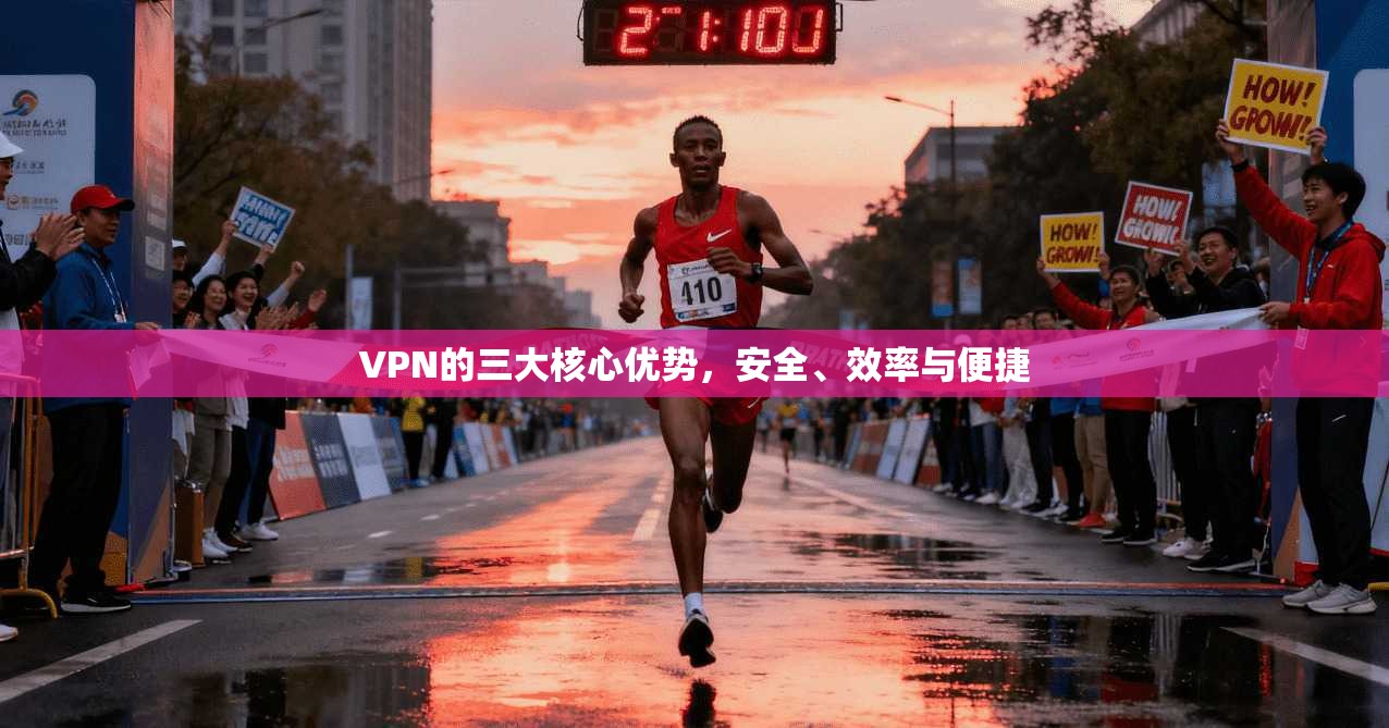 VPN的三大核心优势,安全、效率与便捷