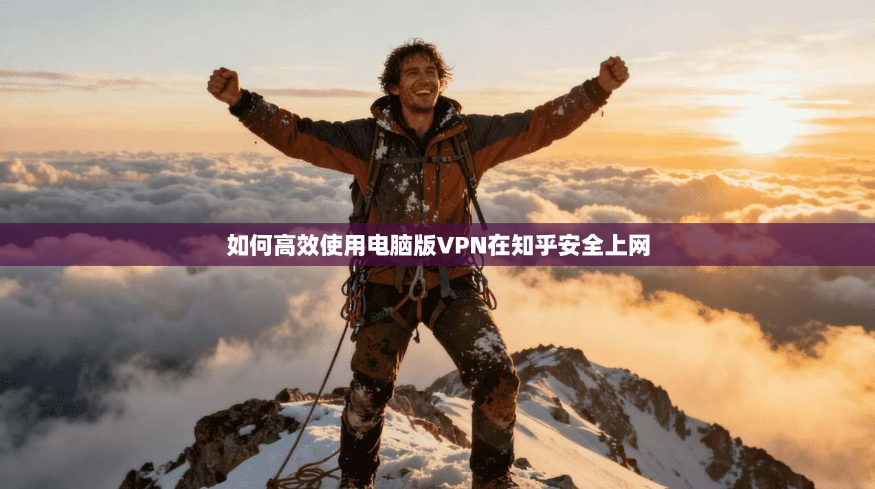 如何高效使用电脑版VPN在知乎安全上网