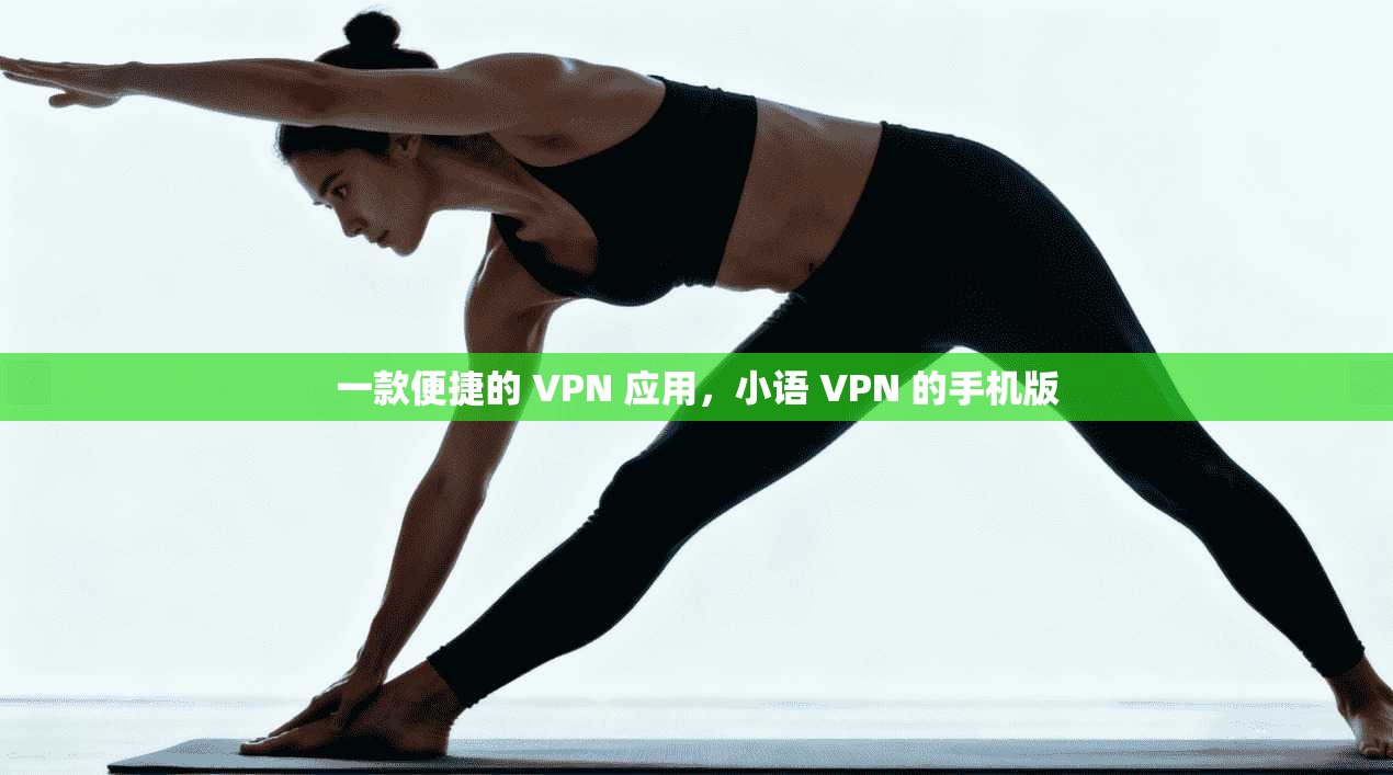 一款便捷的 VPN 应用，小语 VPN 的手机版