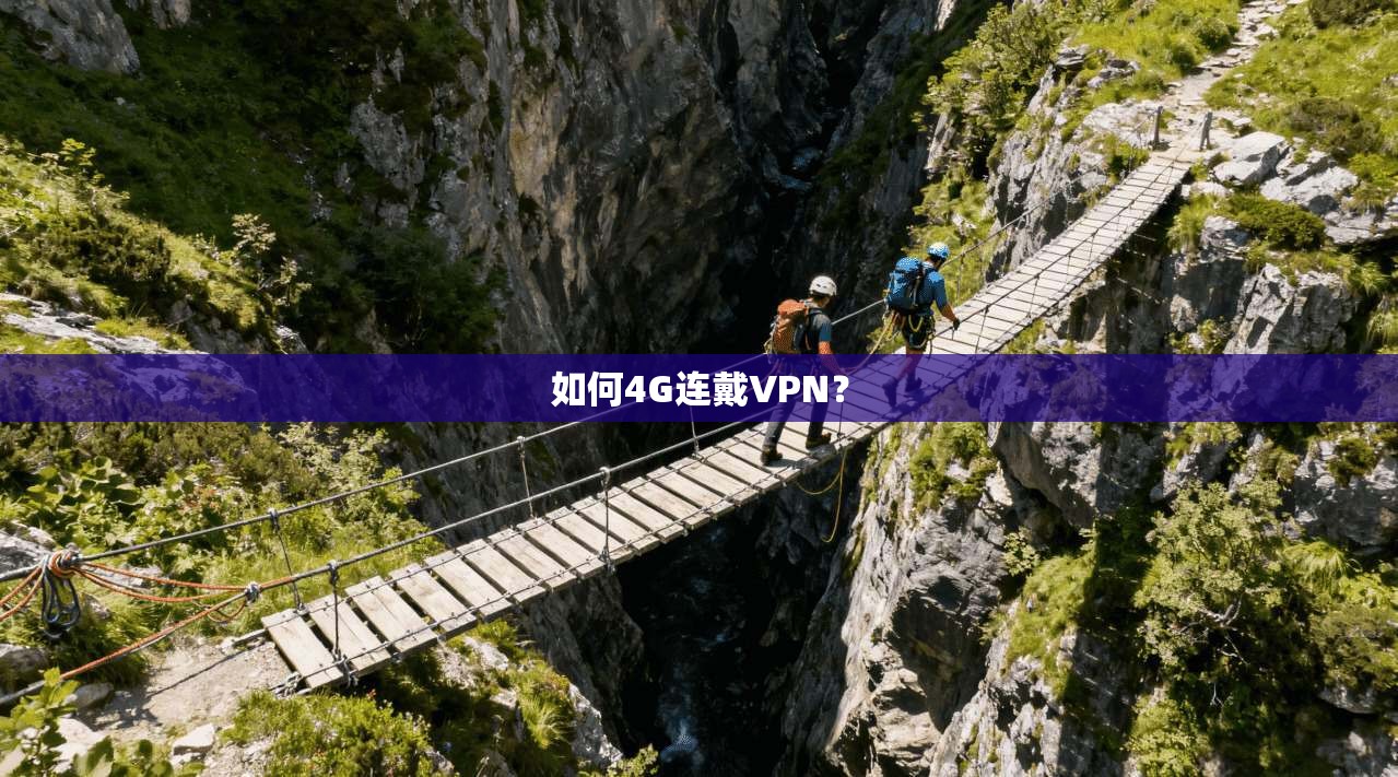 如何4G连戴VPN?