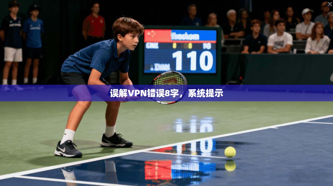 误解VPN错误8字，系统提示