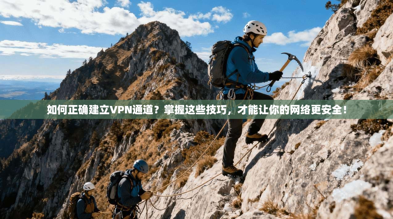 如何正确建立VPN通道？掌握这些技巧，才能让你的网络更安全！