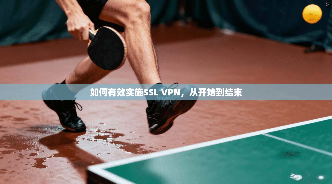 如何有效实施SSL VPN，从开始到结束