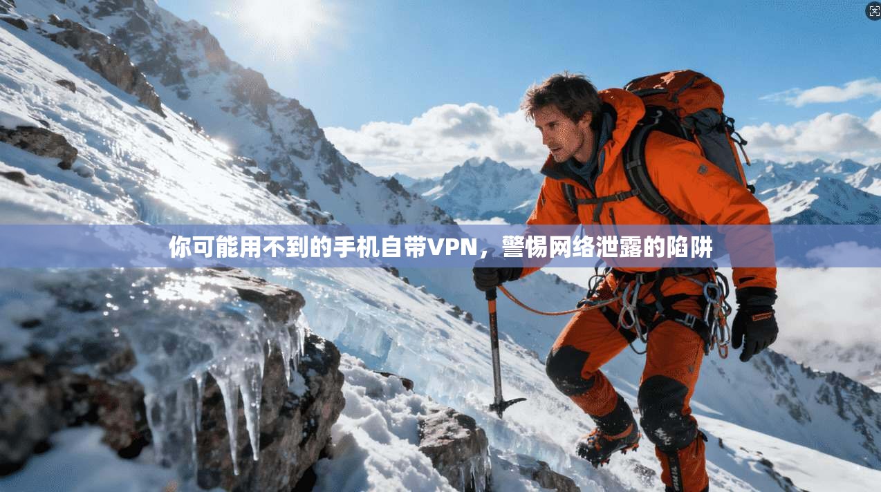 你可能用不到的手机自带VPN，警惕网络泄露的陷阱