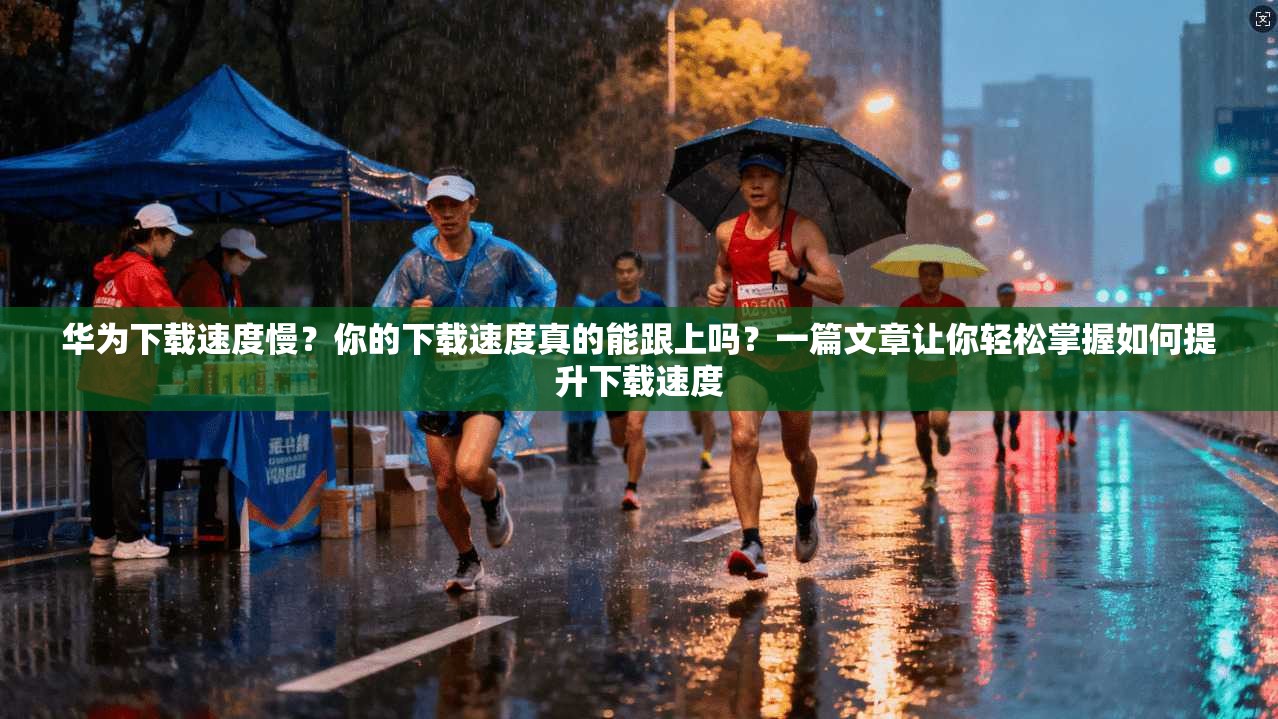 华为下载速度慢？你的下载速度真的能跟上吗？一篇文章让你轻松掌握如何提升下载速度