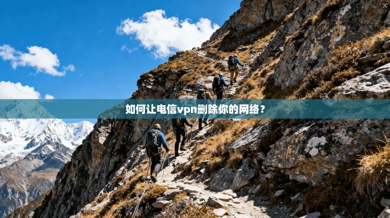 如何让电信vpn删除你的网络？