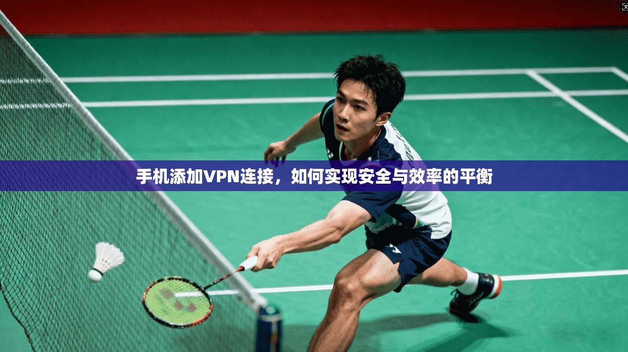手机添加VPN连接，如何实现安全与效率的平衡