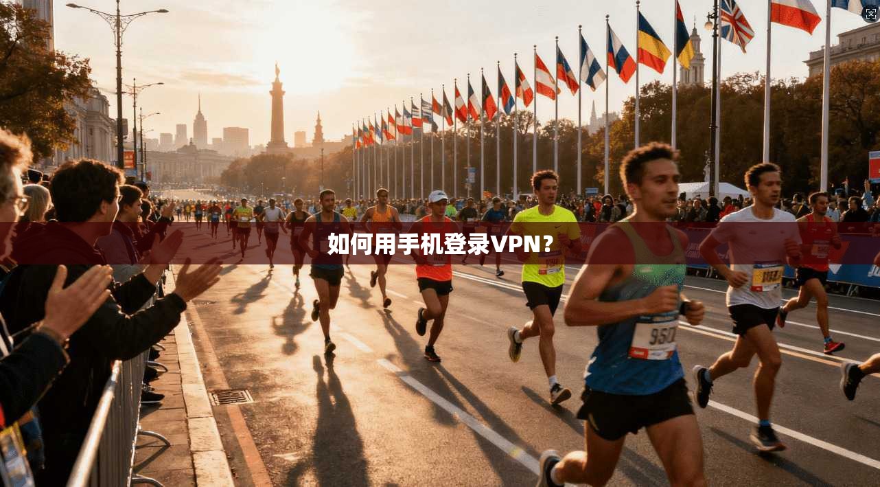 如何用手机登录VPN？