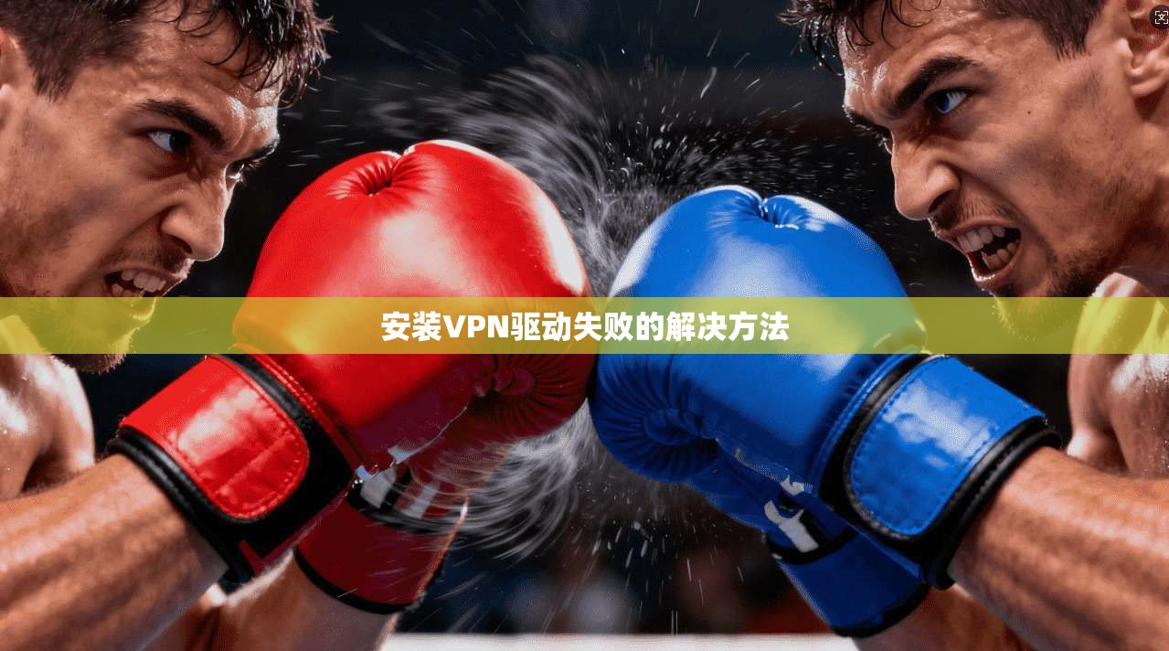 安装VPN驱动失败的解决方法
