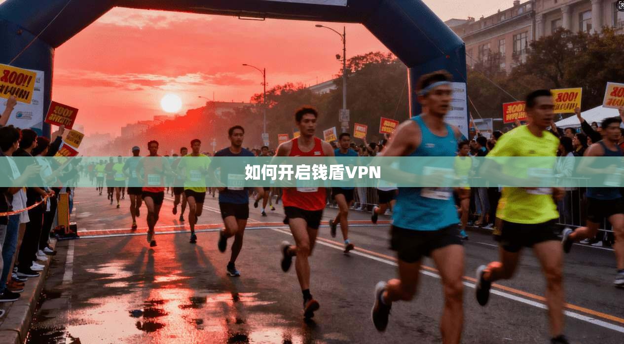 如何开启钱盾VPN