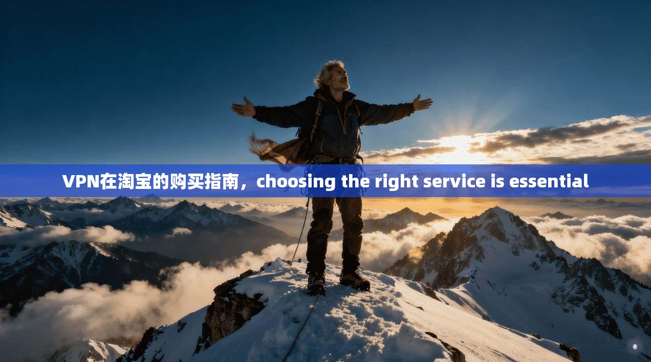 VPN在淘宝的购买指南，choosing the right service is essential
