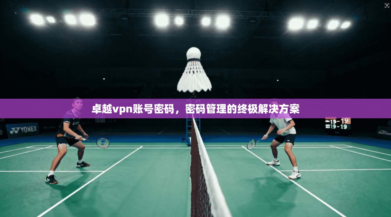 卓越vpn账号密码，密码管理的终极解决方案