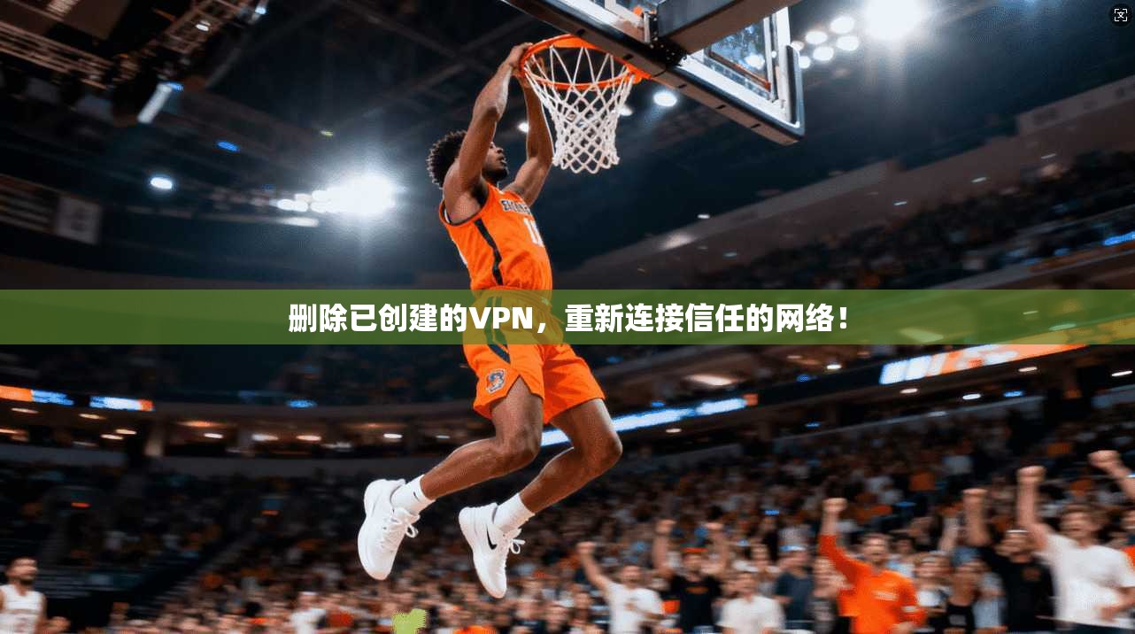 删除已创建的VPN，重新连接信任的网络！