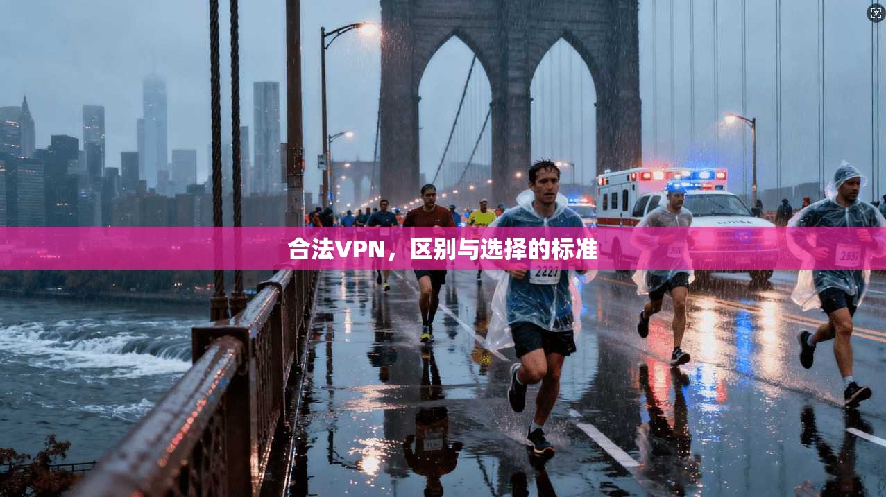 合法VPN，区别与选择的标准