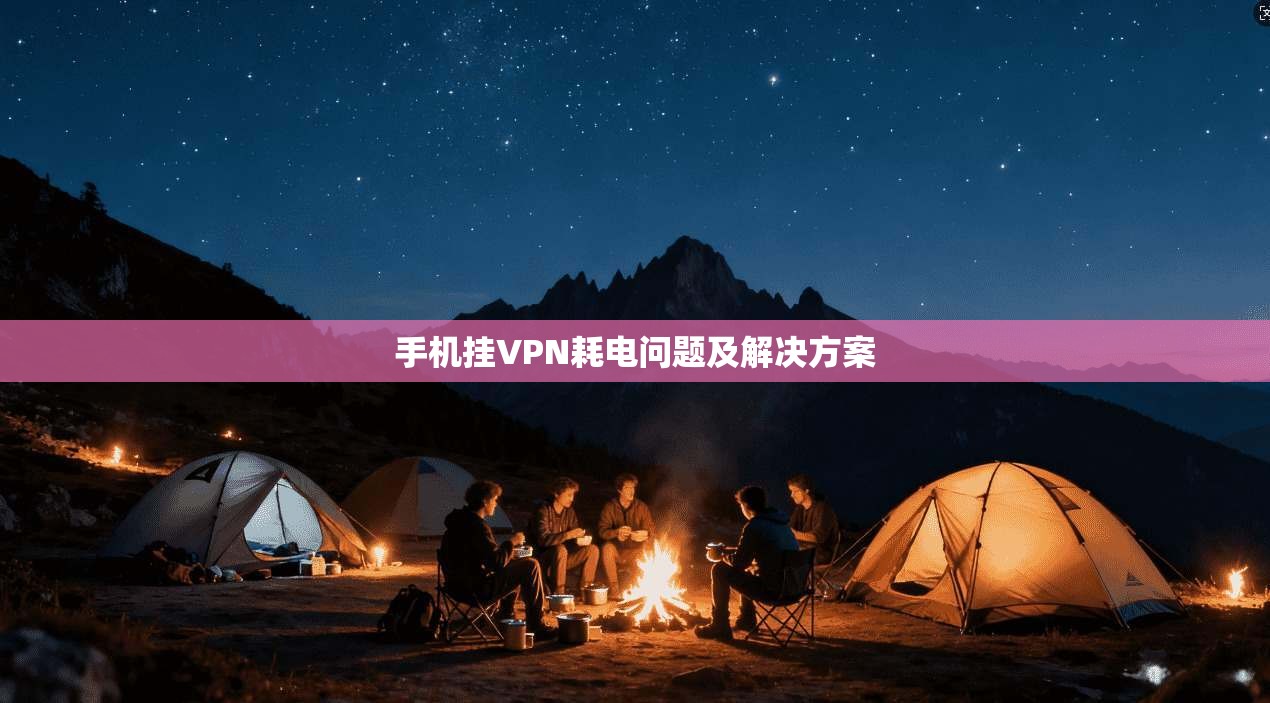 手机挂VPN耗电问题及解决方案