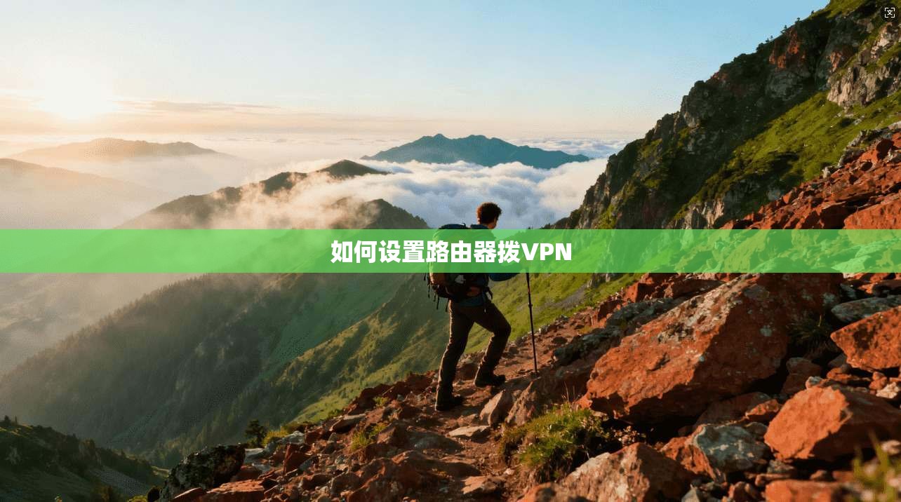 如何设置路由器拨VPN